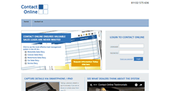 Desktop Screenshot of contactonline.co.uk
